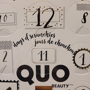 Quo Beauty 12 DAYS OF SCRUNCHIES ADVENT CALENDAR